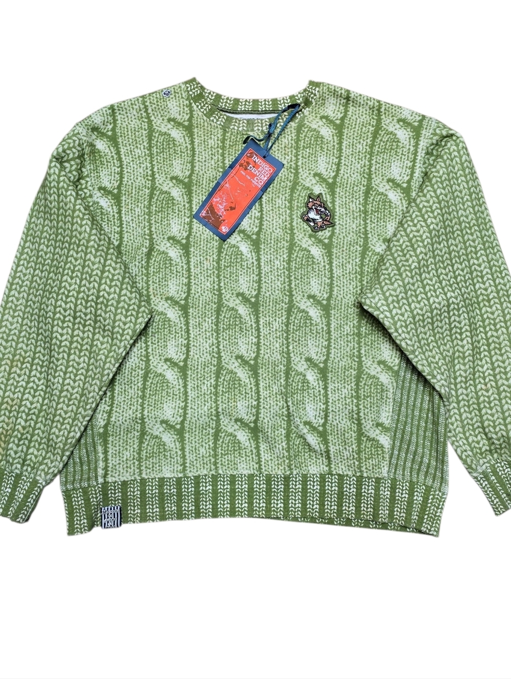 Vtg! Nwt! Indigo Red Sweatshirt Sz 2xl